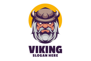 Viking Mascot Logo Design