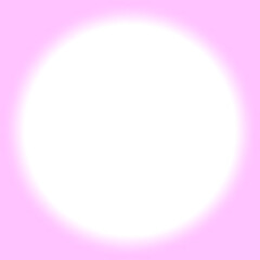 pink circle round frame with transparent center, png.