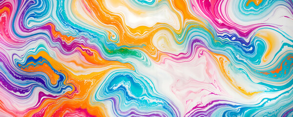 Colorful wave pattern abstract background