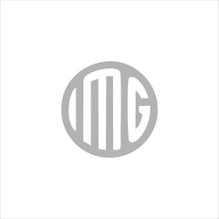 Print IMG letter logo design for your name and products