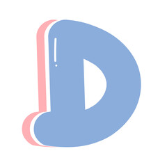 Alphabet Letter D