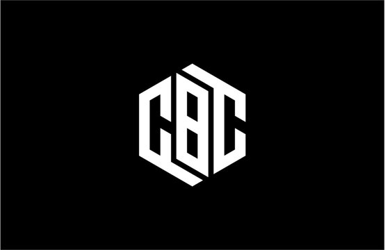 CBC creative letter logo design vector icon illustration