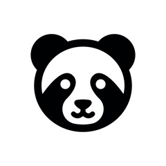 Simple panda icon