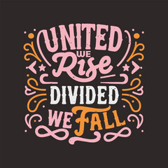 Women's day t-shirt design illustration. Womens day quotes typography