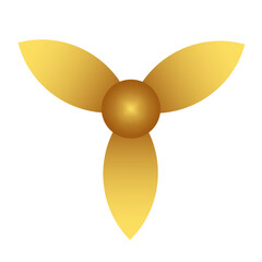 illustration of a yellow flower