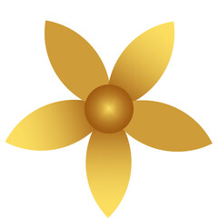 illustration of a yellow flower