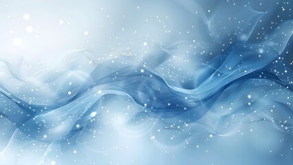 abstract blue background wave light