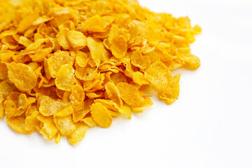 Cornflake cereal for morning breakfast