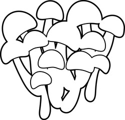 Shimeji mushroom