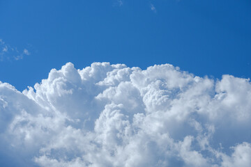 blue sky with clouds