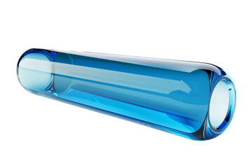 Blue hydrogen cylinder