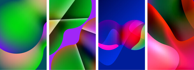 Abstract colors. Abstract backgrounds for wallpaper, business card, cover, poster, banner, brochure, header, website