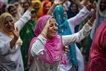 Candid glimpses of people rejoicing during Eid festivities