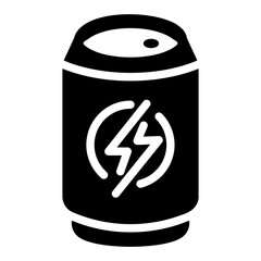 energy drink Solid icon