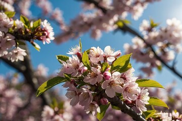 Cherry Blossom Splendor: A Springtime Canopy