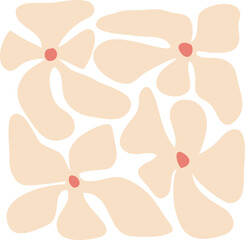 Distorted Flower Illustration