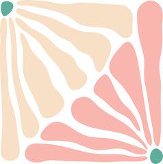 Distorted Flower Illustration