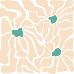 Distorted Flower Illustration