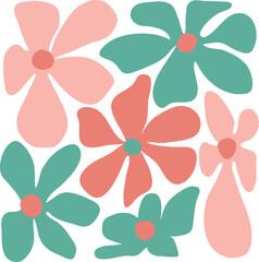 Distorted Flower Illustration