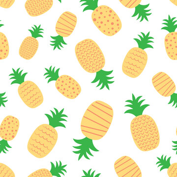 Pineapple Vector Pattern, Pineapple vector Design, Pineapple Cute Vector Pattern, Cute Vector Pattern, Pineapple icon Silhouette, Pineapple Pattern illustration