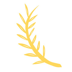 gold laurel wreath