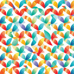 Vector background with repeat pattern. multicolored