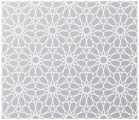 floral geometric Arabic art pattern draw 