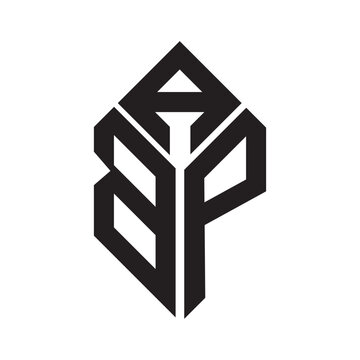 abp letter logo design. abp creative initials letter logo concept. abp letter design.
