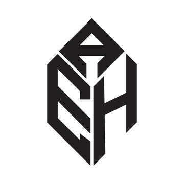 aeh letter logo design. aeh creative initials letter logo concept. aeh letter design.
