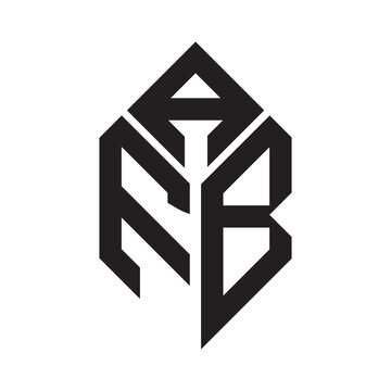 afb letter logo design. afb creative initials letter logo concept. afb letter design.
