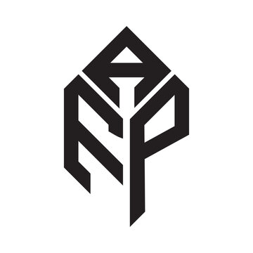 afp letter logo design. afp creative initials letter logo concept. afp letter design.
