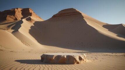 Desert product background