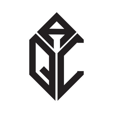 AQL letter logo design. AQL creative initials letter logo concept. AQL letter design.
