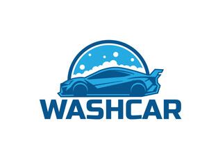 wash car logo vector illustration