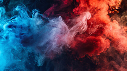 fire and smoke background 