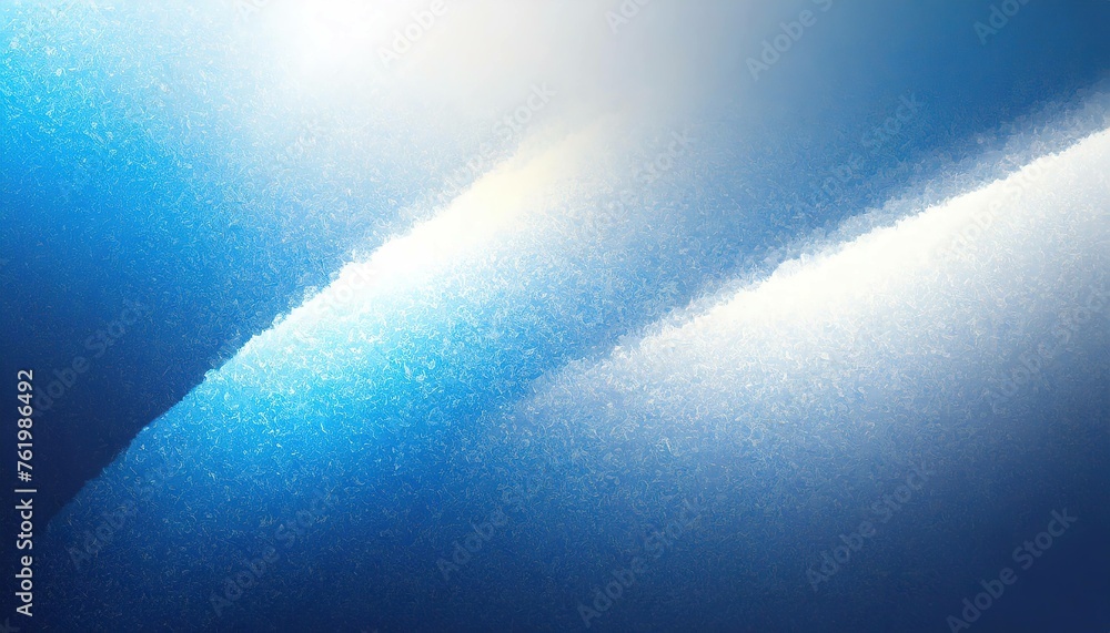 Sticker White blue , abstract background shine bright light and glow template empty space