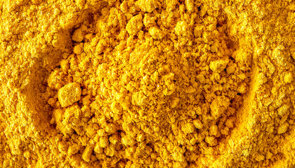 Image of yellow spice in powder form