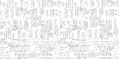 Texture abstract geometric dots background pixel pattern vector dot distressed art. Halftone effect pattern. Square dots isolated on the white background.