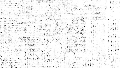 Texture abstract geometric dots background pixel pattern vector dot distressed art. Halftone effect pattern. Square dots isolated on the white background.