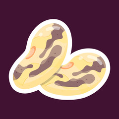 Stickers of Root Vegetables and Legumes 