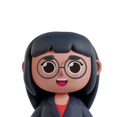 Cute Girl 3D Avatar