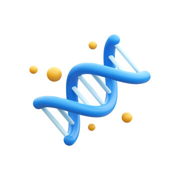 dna 3d illustration
