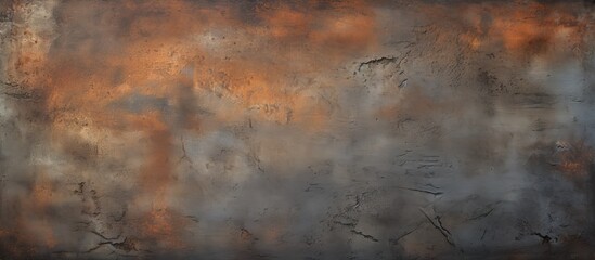 A grungy, weathered wall with a rusty texture - obrazy, fototapety, plakaty