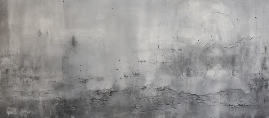 Obraz premium Elegant Black and White Artwork Adorning a Vast Grey Wall in a Mysterious Gallery Space