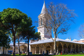 topkapi palace in a sunny day