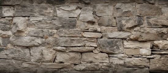 Stone wall against dark background