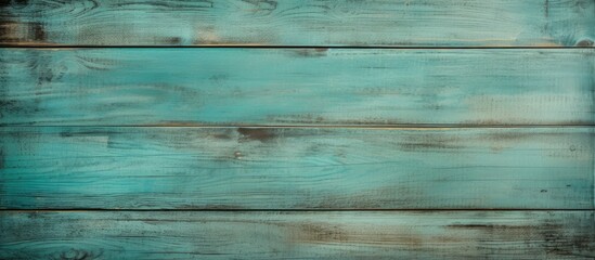 Obraz premium Blue wooden surface texture