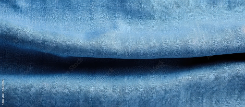 Aufkleber soft blue textile background with delicate fabric patterns for creative design projects