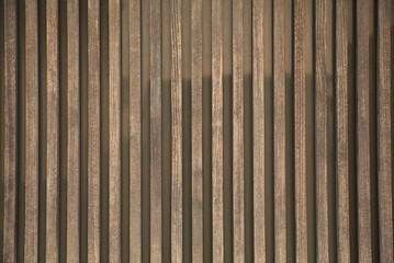 Fototapeta premium デザイン的な木造の壁