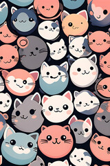 cute cats, Generative AI